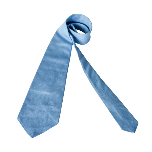 Vtg Dunhill Italy Silk Blue Necktie Old Money Wedding Preppy Business Corporate - Picture 4 of 15